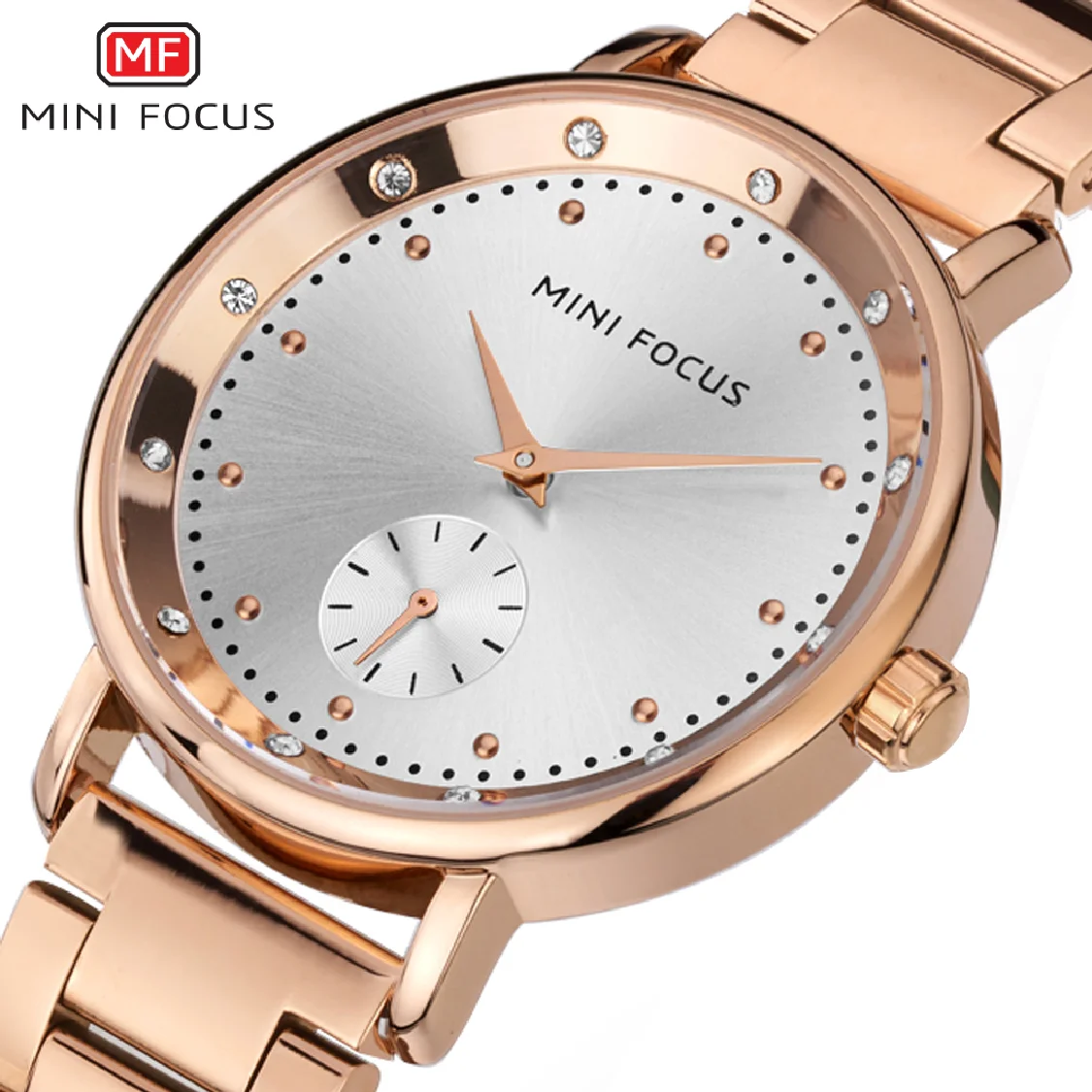 MINI FOCUS Rose Gold Watch Women Quartz Watches Ladies Top Brand Luxury Female Wrist Watchs Girl Clock Relogio Feminino
MINI FOCUS Rose Gold Watch Women Quartz Watches Ladies Top Brand Luxury Female Wrist Watchs Girl Clock Relogio Feminino