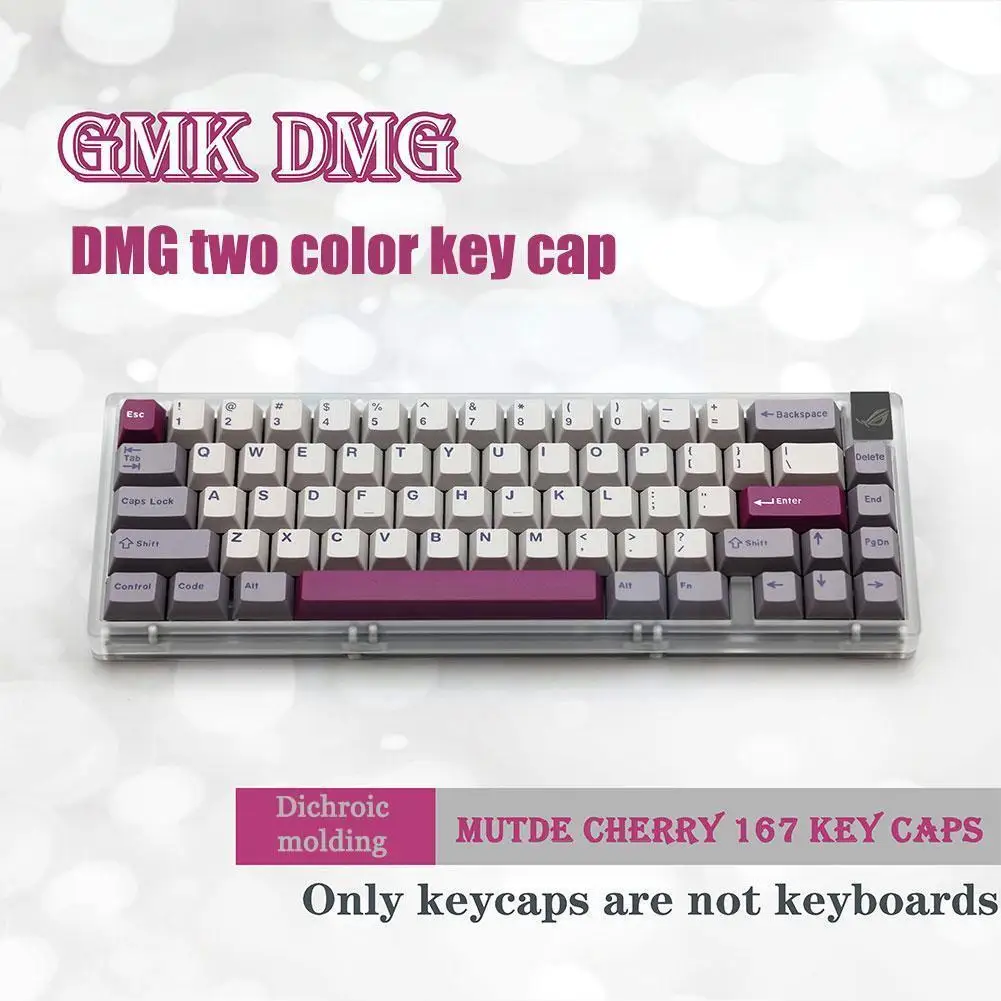 For Gmk For Dmg Purple Gray Neutral With Abs Two-color Molding Keycap Original Height 167 Keys Boyfriend Gifts H9r1
For Gmk For Dmg Purple Gray Neutral With Abs Two-color Molding Keycap Original Height 167 Keys Boyfriend Gifts H9r1