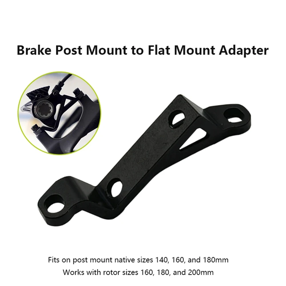 Post To Flat Mount Brake Adapter 16g 20mm Aluminum Alloy Bicycle With 4 Bolts 140 To 160 160 To 180mm Brand New
Post To Flat Mount Brake Adapter 16g 20mm Aluminum Alloy Bicycle With 4 Bolts 140 To 160 160 To 180mm Brand New