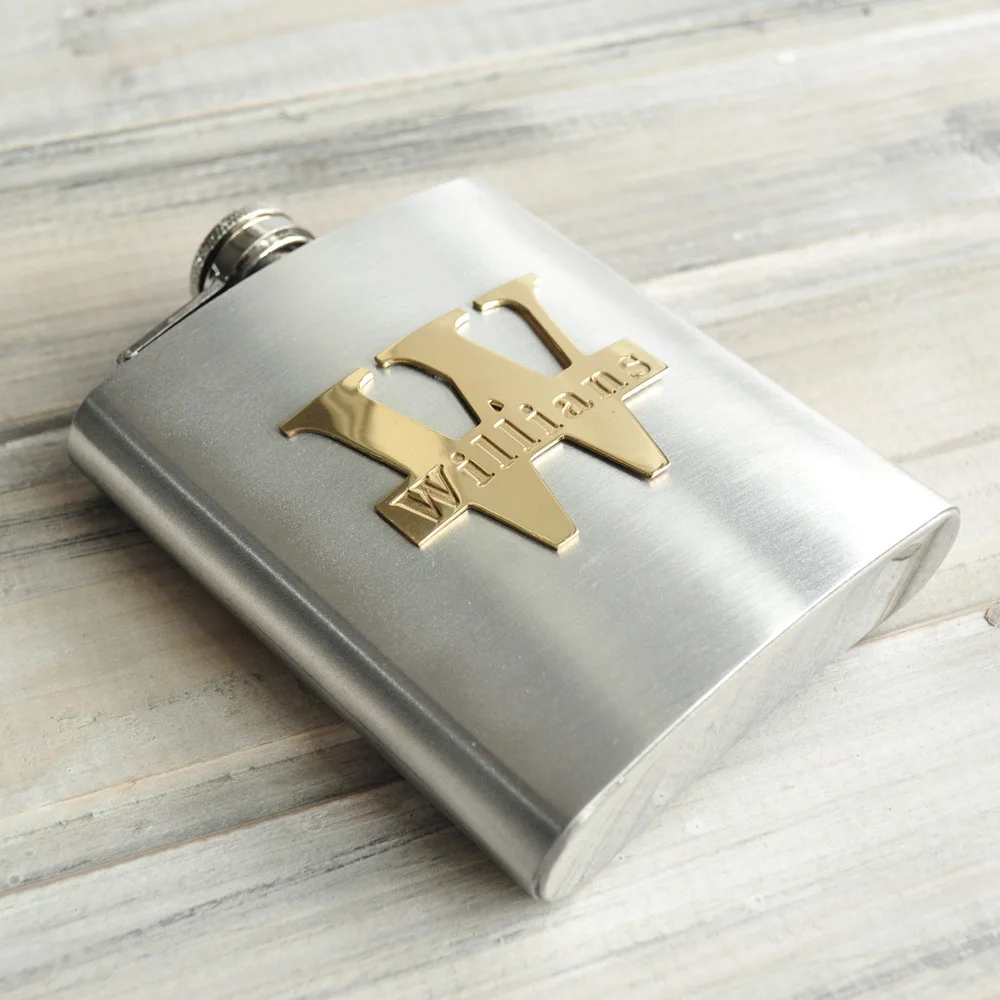 Personalised Name Flask Wedding Hip Flask Gift For Boyfriend Stainless Steel Flask Gift for Dad 7 oz Metal Flask Groomsmen Gift
Personalised Name Flask Wedding Hip Flask Gift For Boyfriend Stainless Steel Flask Gift for Dad 7 oz Metal Flask Groomsmen Gift