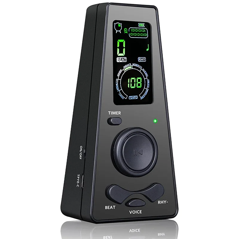Electronic Metronome Digital Metronome Universal Metronome for Piano Metronome for Guitar Violin Drum,Black
Electronic Metronome Digital Metronome Universal Metronome for Piano Metronome for Guitar Violin Drum,Black