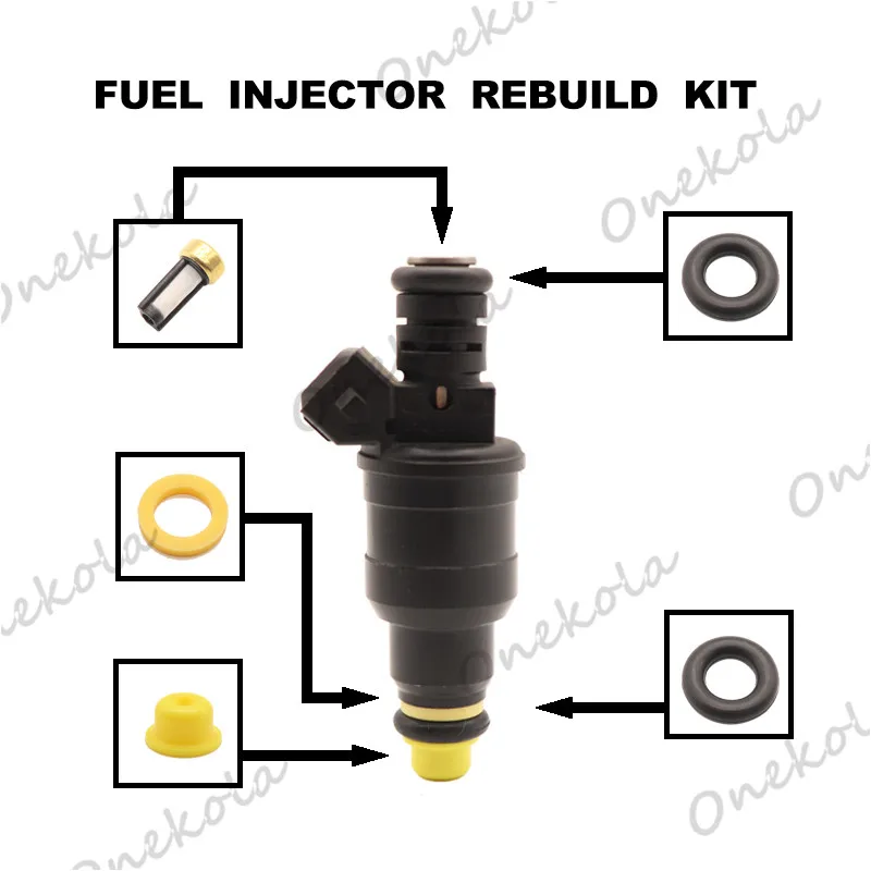 Fuel Injector repair kit Orings Filters for 90-93 VOLVO 240 2.3L 1985-1991 PEUGEOT 405 1.9L 0280150734
Fuel Injector repair kit Orings Filters for 90-93 VOLVO 240 2.3L 1985-1991 PEUGEOT 405 1.9L 0280150734