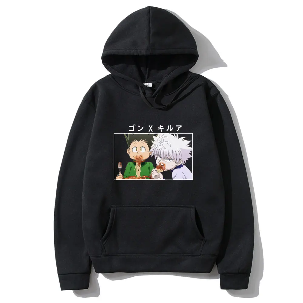 Hunter X Hunter Killua Zoldyck GON·FREECSS Hoodie Anime Hoodies Loose Sweatshirts Long Sleeve Streetwear Men Women Sweatshirt
Hunter X Hunter Killua Zoldyck GON·FREECSS Hoodie Anime Hoodies Loose Sweatshirts Long Sleeve Streetwear Men Women Sweatshirt