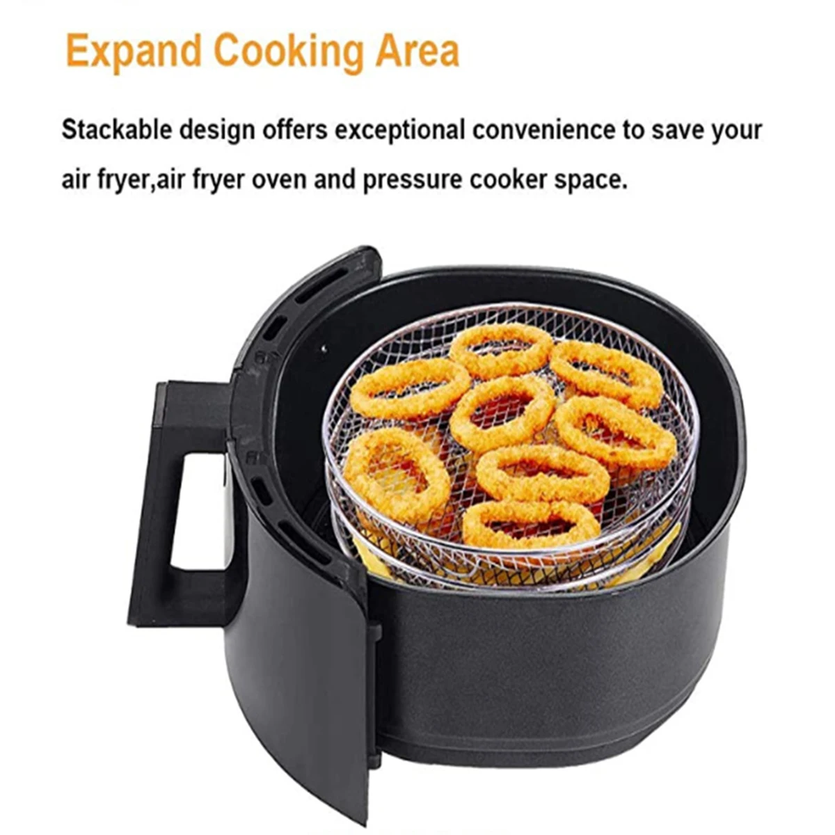 Air Fryer Rack Compatible With Most Air Fryer Roasting Stainless Steel Steamer Roasting Rack Accessories Airfryer Rack
Air Fryer Rack Compatible With Most Air Fryer Roasting Stainless Steel Steamer Roasting Rack Accessories Airfryer Rack
