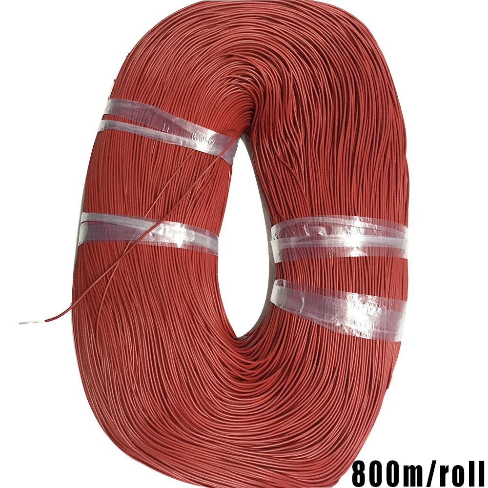 Ultra-fine Electrician Repair Wire DIY Production Experiment Ultra-soft PVC Wire Copper Core Wire 100Meters Red Black Line
Ultra-fine Electrician Repair Wire DIY Production Experiment Ultra-soft PVC Wire Copper Core Wire 100Meters Red Black Line