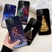 Phone Case For Apple iPhone XS Max XR X XS 7Plus 8Plus 6 6S 5 5S SE Cover Winter Merry Christmas Tree Fundas