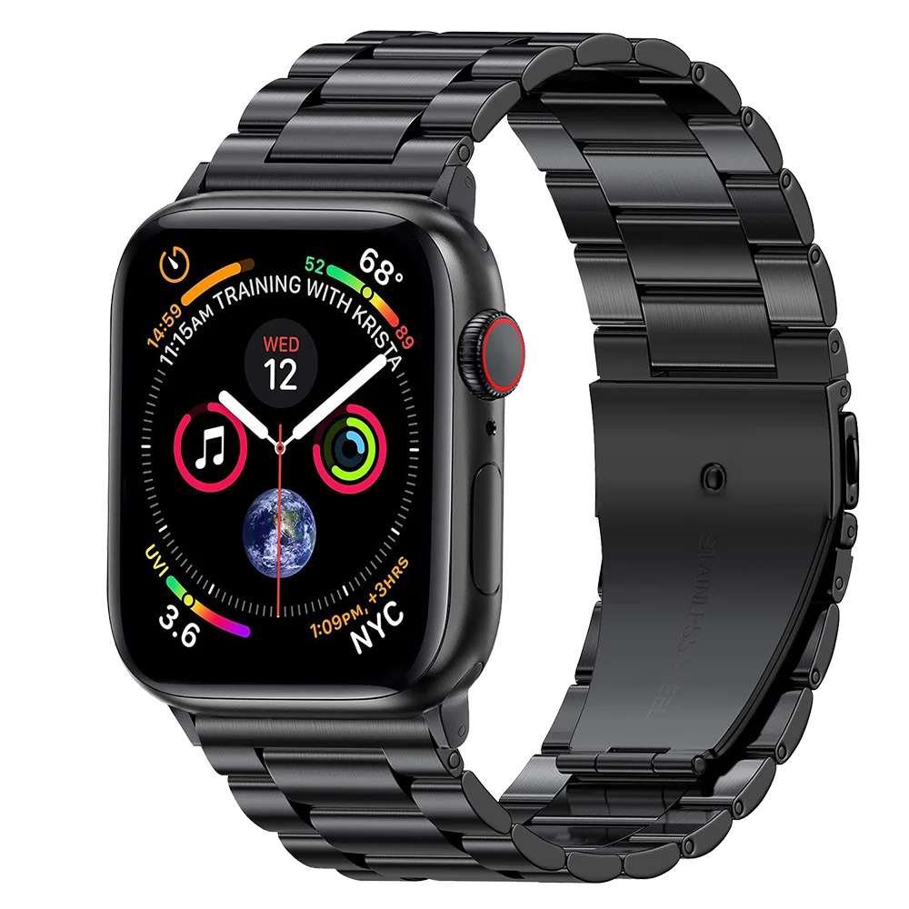 Браслет звеньевой для Apple Watch band 44 мм/40 мм 45 мм 41 мм, ремешок для iwatch band, браслет для Apple watch 4 3 5 SE 6 7
Браслет звеньевой для Apple Watch band 44 мм/40 мм 45 мм 41 мм, ремешок для iwatch band, браслет для Apple watch 4 3 5 SE 6 7
