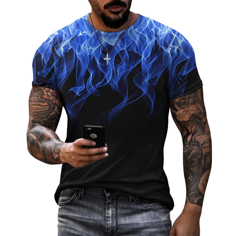 Vintage Tops Multicoloured flames 3D Print Tshirts Men Women Unisex T shirt Fashion Casual Crew Neck kdis Oversized Tshirt Tops
Vintage Tops Multicoloured flames 3D Print Tshirts Men Women Unisex T shirt Fashion Casual Crew Neck kdis Oversized Tshirt Tops