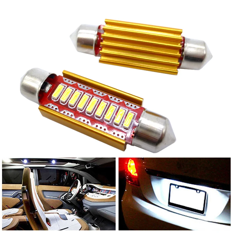 2x C5w Canbus Auto Led Interior Map Dome Light For Kia Rio K2 K3 Ceed Sportage 3 Sorento Cerato Armrest Picanto Soul Optima
2x C5w Canbus Auto Led Interior Map Dome Light For Kia Rio K2 K3 Ceed Sportage 3 Sorento Cerato Armrest Picanto Soul Optima