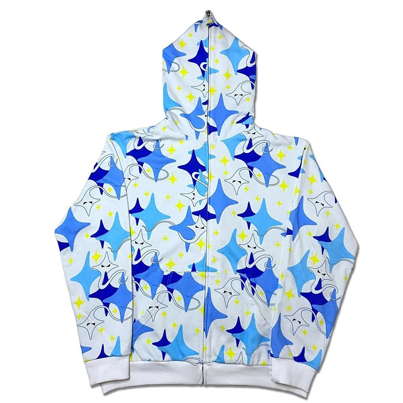 Y2k Мужская Уличная одежда с забавным рисунком, винтажные худи на молнии с демоном, куртка гранж, свитшот большого размера, мужская одежда
Y2k Мужская Уличная одежда с забавным рисунком, винтажные худи на молнии с демоном, куртка гранж, свитшот большого размера, мужская одежда