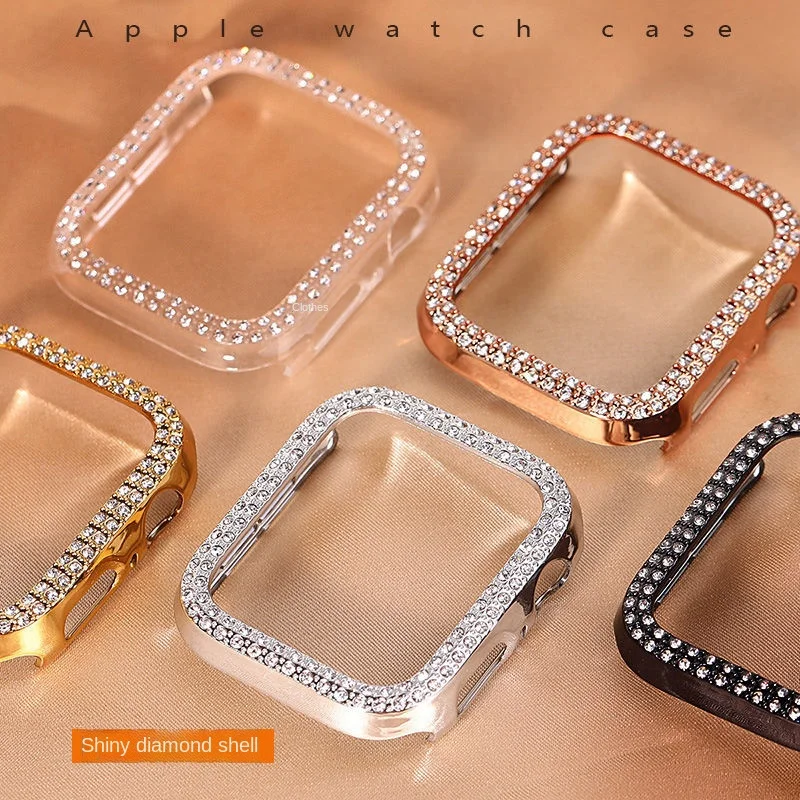 Applicable to Apple Watch diamond shell AppleWatch7/2/3/4iwatch5/6 protective sleeve se shell
Applicable to Apple Watch diamond shell AppleWatch7/2/3/4iwatch5/6 protective sleeve se shell