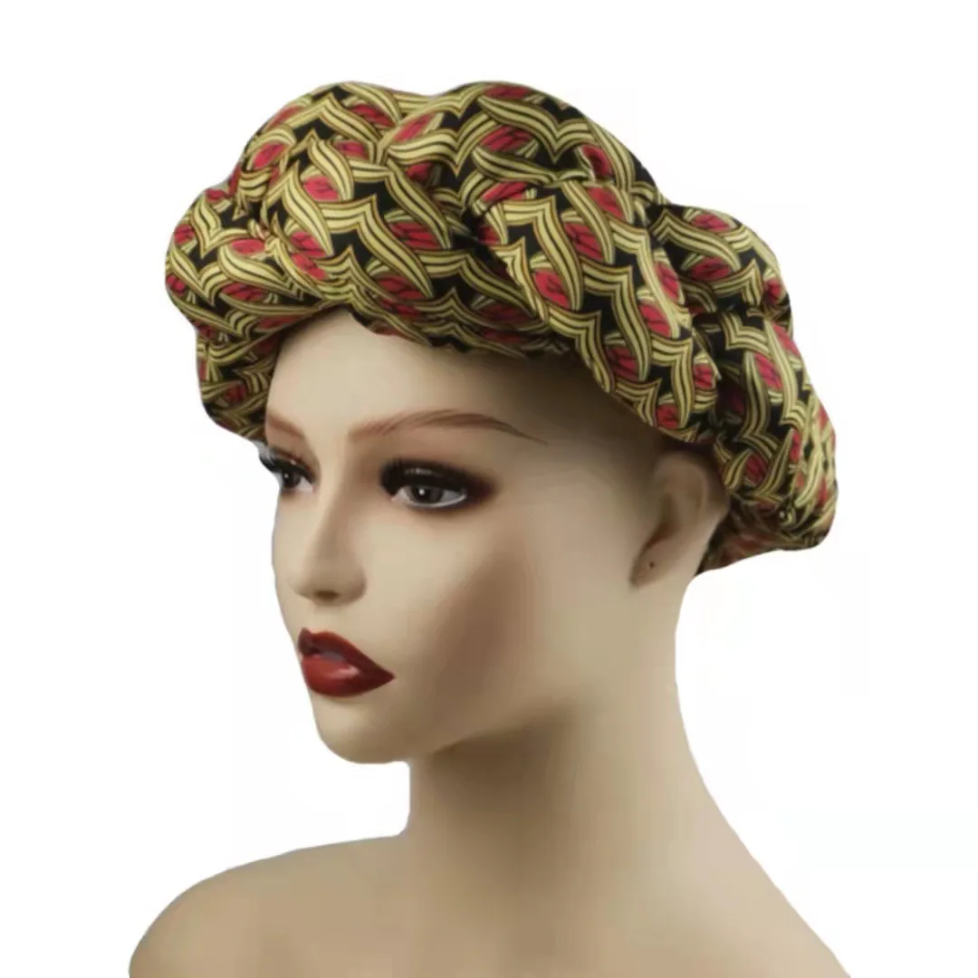 auto gele already made headtie bonnet nigerian aso oke with beads&stones turban femme head wrap african headtie for party 1set
auto gele already made headtie bonnet nigerian aso oke with beads&stones turban femme head wrap african headtie for party 1set