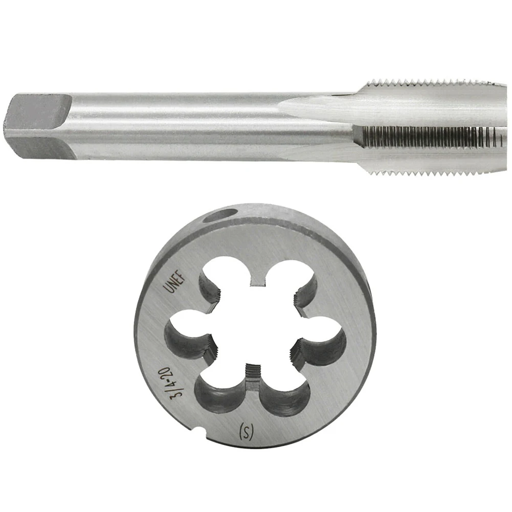HSS 3/4-20 UNEF Tap & 3/4-20 UNEF Die Right Hand 3/4'' - 20 High Speed Steel Tap Kit Metalworking Tools
HSS 3/4-20 UNEF Tap & 3/4-20 UNEF Die Right Hand 3/4'' - 20 High Speed Steel Tap Kit Metalworking Tools