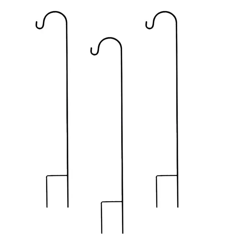 3pcs Garden Iron Flag Pole Holder Shepherd Hook Craft Hook Garden Ground Plug Iron Useful Garden Flags Stand Hook Plunger
3pcs Garden Iron Flag Pole Holder Shepherd Hook Craft Hook Garden Ground Plug Iron Useful Garden Flags Stand Hook Plunger