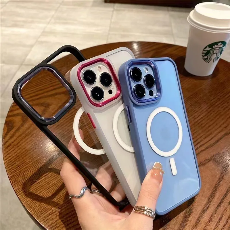 Luxury Magnetic Transparent Hard Plating Phone Case For iPhone 13 Pro 12 11 Pro Max Colorful Soft Bumper Clear Shockproof Cover
Luxury Magnetic Transparent Hard Plating Phone Case For iPhone 13 Pro 12 11 Pro Max Colorful Soft Bumper Clear Shockproof Cover