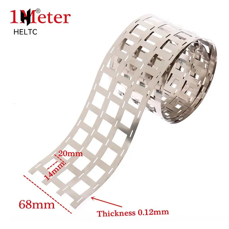 1 Meters Pure Nickel Strip 4P 99.96% High Purity Nickel Belt Lithium Nickel Strip Li-ion Battery Ni Plate For 18650 Spot Welding
1 Meters Pure Nickel Strip 4P 99.96% High Purity Nickel Belt Lithium Nickel Strip Li-ion Battery Ni Plate For 18650 Spot Welding