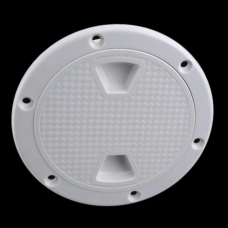 ABS Round Deck Inspection Access Hatch Cover Plastic White Boat Screw Out Deck Inspection Plate For Boat Yacht Marine 4 inch
ABS Round Deck Inspection Access Hatch Cover Plastic White Boat Screw Out Deck Inspection Plate For Boat Yacht Marine 4 inch