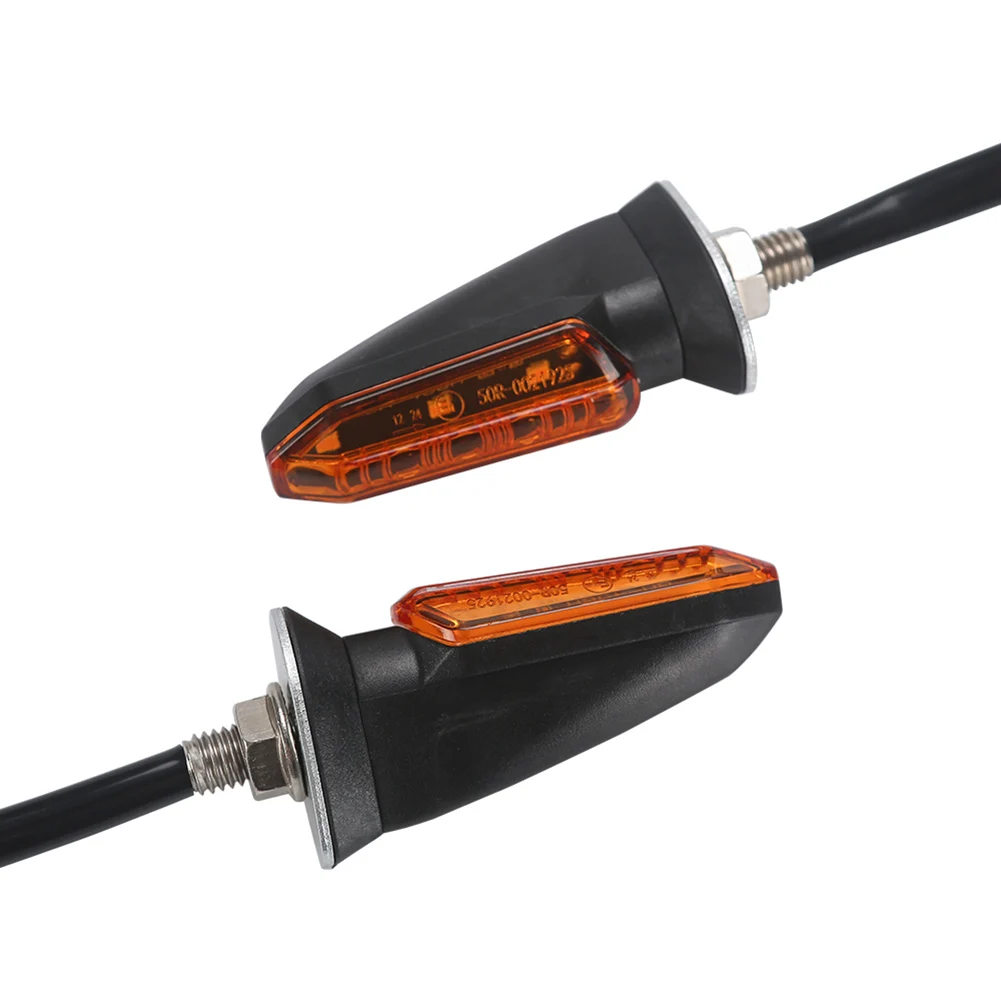 2PCS Motorcycle Turn Signal LED Waterproof Headlight Amber Bullet Front Rear Flashing Light Blinker M8 Bolt For ATV UTV Scooter
2PCS Motorcycle Turn Signal LED Waterproof Headlight Amber Bullet Front Rear Flashing Light Blinker M8 Bolt For ATV UTV Scooter