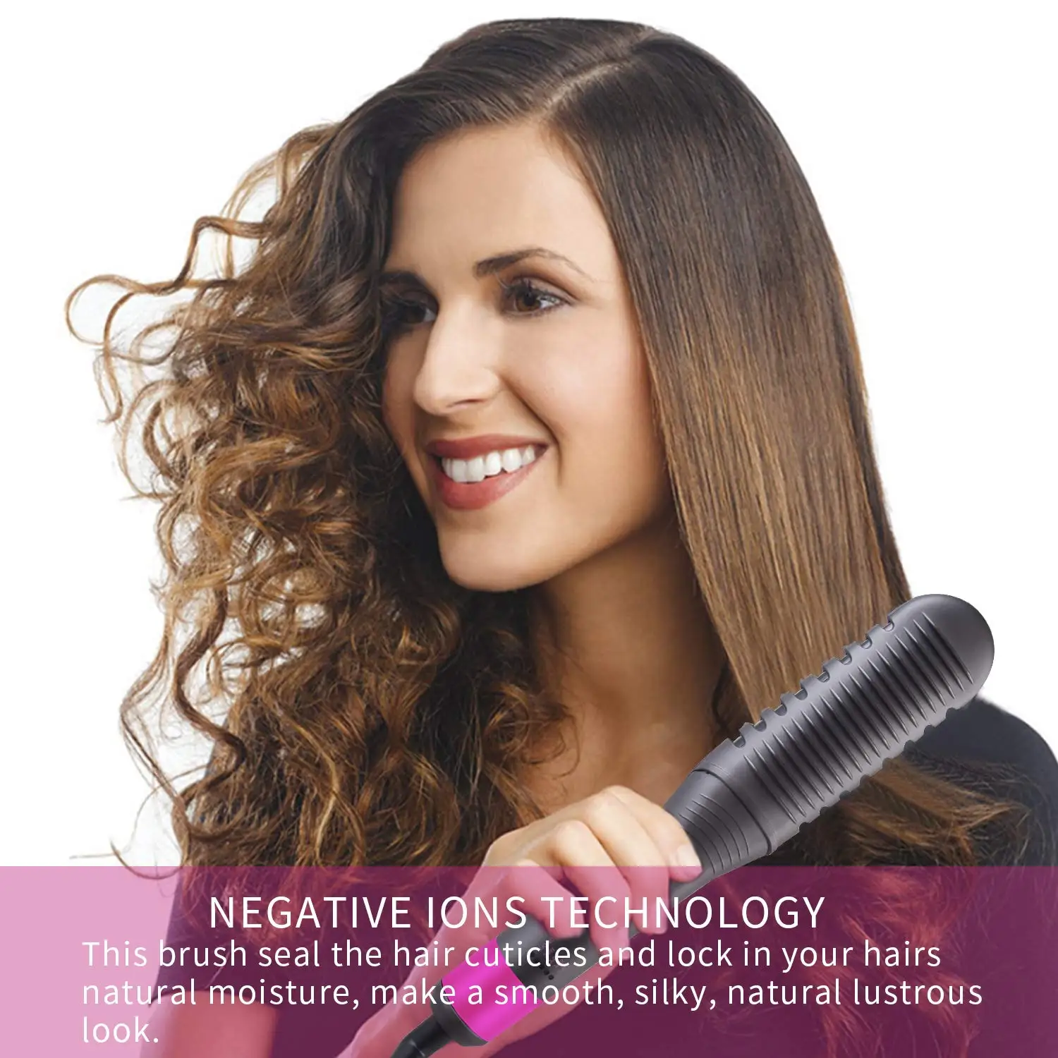 Professional Hair Straightener Portable Foldable Hair Straightening Brush Ceramic Heating Anti-Scald Straight Hair Brush
Professional Hair Straightener Portable Foldable Hair Straightening Brush Ceramic Heating Anti-Scald Straight Hair Brush