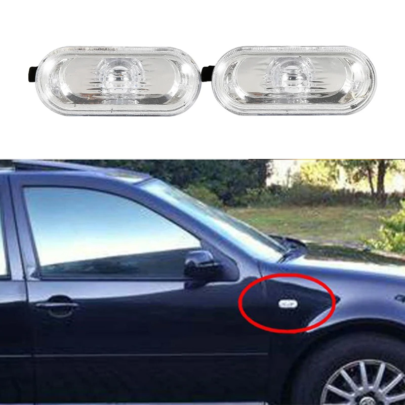 Durable Side Lights Universal 2pcs Fender Lights Superbright Turning Lamps For 1999-2004 Vw Passat B5/b5.5 Car Accessories
Durable Side Lights Universal 2pcs Fender Lights Superbright Turning Lamps For 1999-2004 Vw Passat B5/b5.5 Car Accessories