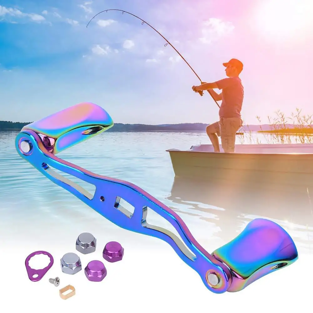 Spinning Fishing Reel Handle Colorful Double Rocker Modification Power Knob Reel Fishing Tackle Accessories Dropshipping
Spinning Fishing Reel Handle Colorful Double Rocker Modification Power Knob Reel Fishing Tackle Accessories Dropshipping