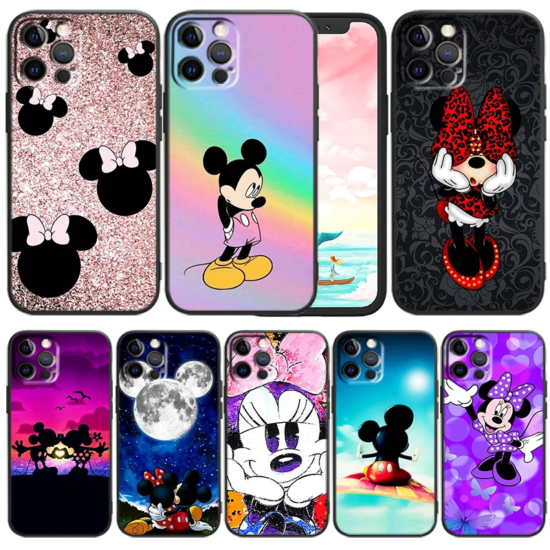 Anime Mickey Minnie Disney Phone Case For iPhone 14 13 12 Mini 11 XS Pro Max X XR 8 7 6 Plus 5 SE 2020 Black Funda TPU Cover
Anime Mickey Minnie Disney Phone Case For iPhone 14 13 12 Mini 11 XS Pro Max X XR 8 7 6 Plus 5 SE 2020 Black Funda TPU Cover