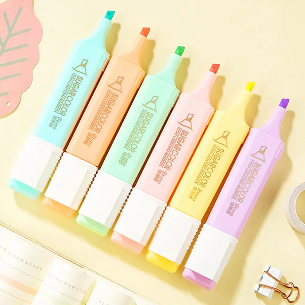 No Bleed Highlighter Vibrant Candy-colored Highlighter Set for Students Office Supplies Quick Drying No Bleed Chisel Tip Markers
No Bleed Highlighter Vibrant Candy-colored Highlighter Set for Students Office Supplies Quick Drying No Bleed Chisel Tip Markers