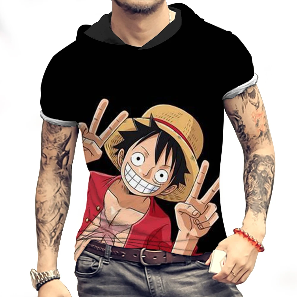 3XL One Piece Streetwear Men's Hooded T-Shirt Trend Fashion Anime Monkey D Luffy T-shirts Male Hip Hop Piece Harajuku Style 2022
3XL One Piece Streetwear Men's Hooded T-Shirt Trend Fashion Anime Monkey D Luffy T-shirts Male Hip Hop Piece Harajuku Style 2022
