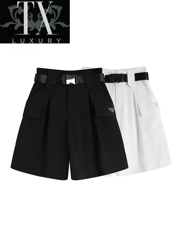 2022 New Fashion Women Y2k Harajuku Shorts With Belt Summer Loose Casual Gothic E-girl Streetwear Design Oversize Trouser Tide
2022 New Fashion Women Y2k Harajuku Shorts With Belt Summer Loose Casual Gothic E-girl Streetwear Design Oversize Trouser Tide