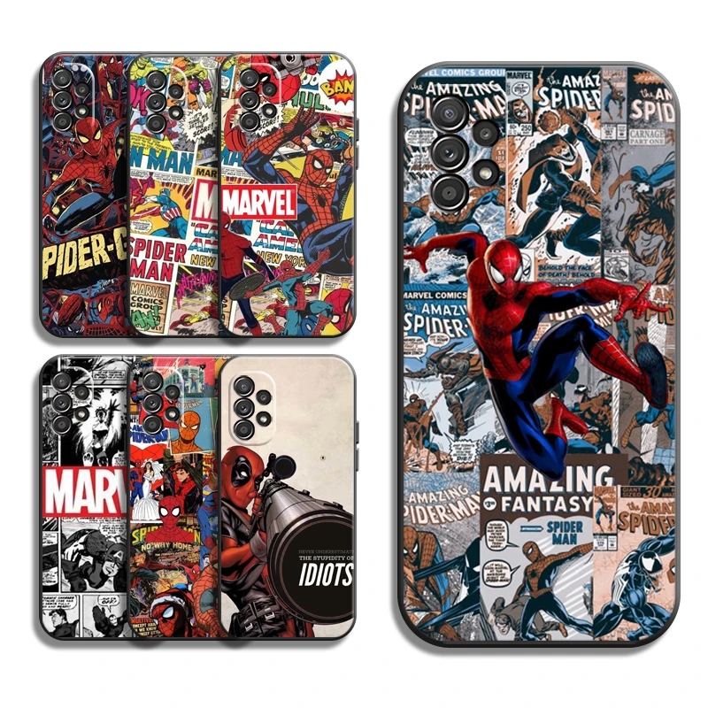 Marvel Comics Phone Cases For Samsung Galaxy A31 A32 A51 A71 A52 A72 4G 5G A11 A21S A20 A22 4G Coque Soft TPU Back Cover
Marvel Comics Phone Cases For Samsung Galaxy A31 A32 A51 A71 A52 A72 4G 5G A11 A21S A20 A22 4G Coque Soft TPU Back Cover