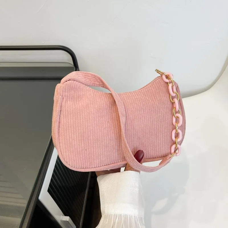 Fashion Shoulder Bags for Women New Casual Corduroy Crossbody Bags for Women Solid Color Simple Handbags Women'S Bag
Fashion Shoulder Bags for Women New Casual Corduroy Crossbody Bags for Women Solid Color Simple Handbags Women'S Bag