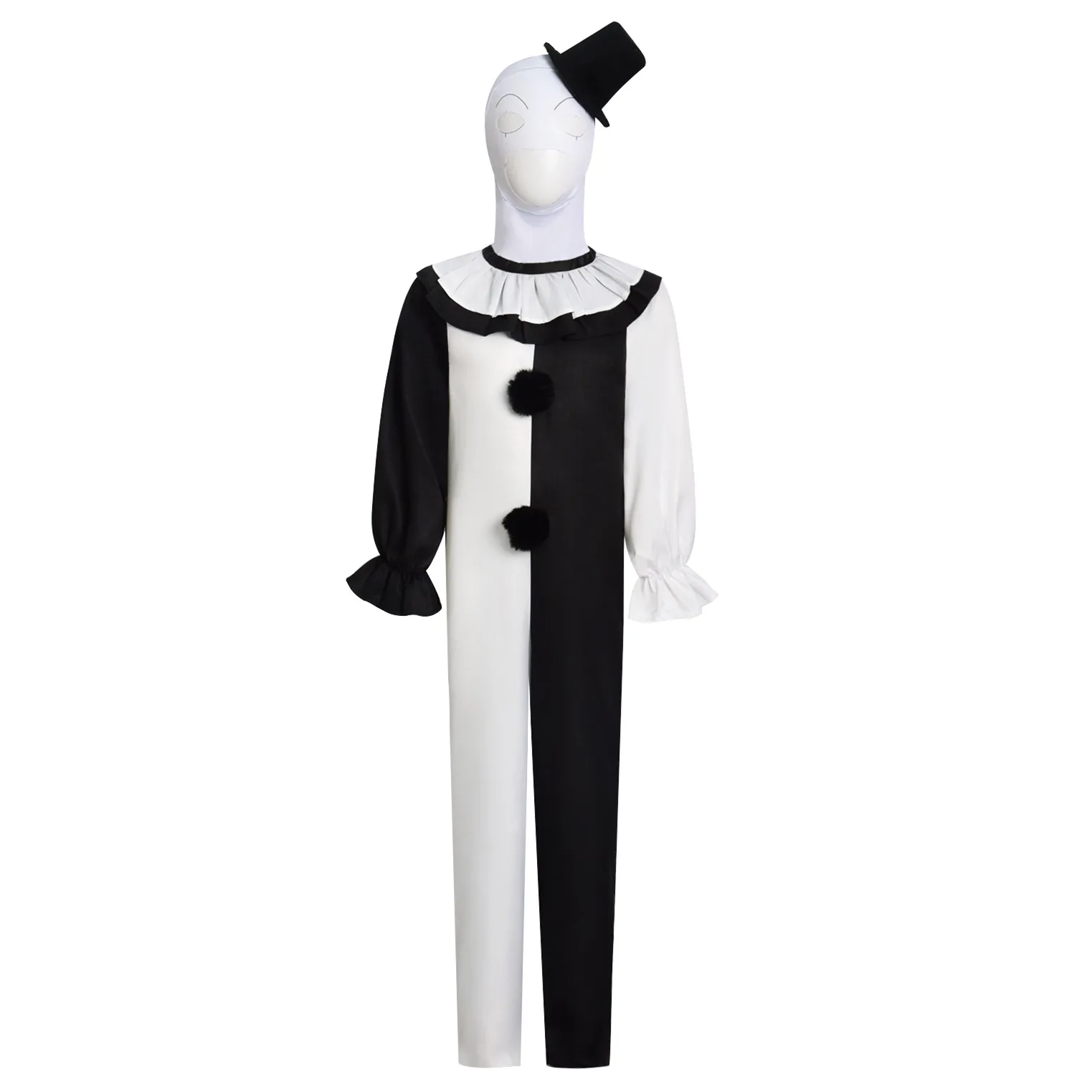 Halloween Terrifier Art Clown Cosplay Costume Children Kids Jumpsuits Suits Carnival Party Cosplay Costume
Halloween Terrifier Art Clown Cosplay Costume Children Kids Jumpsuits Suits Carnival Party Cosplay Costume