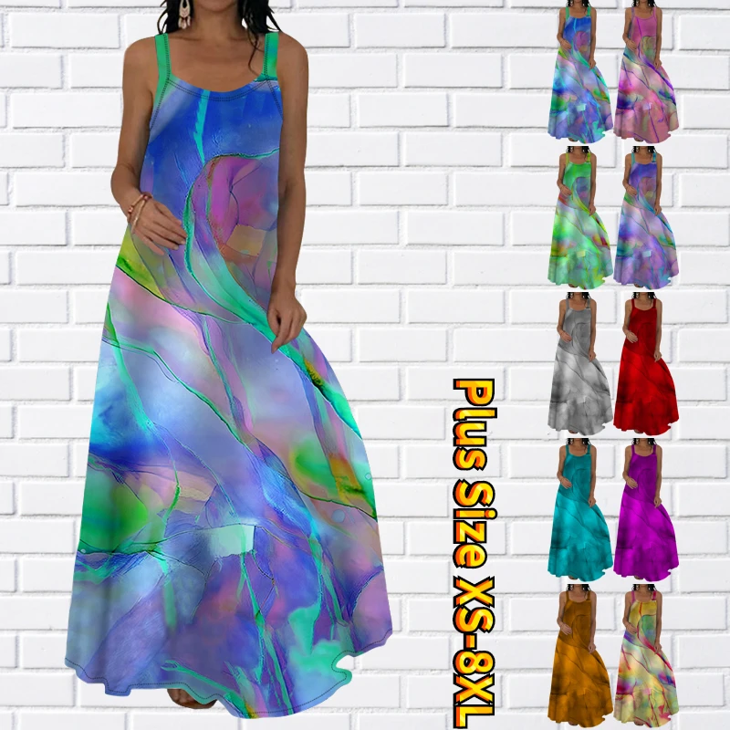 2023 Large Neckline Dress Summer Floor-length Skirt Casual Sleeveless Strapless New Design Printed Sexy Dress Sleeveless Dress
2023 Large Neckline Dress Summer Floor-length Skirt Casual Sleeveless Strapless New Design Printed Sexy Dress Sleeveless Dress