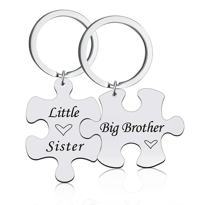 2023 New Fashion Little Sister Big Brother Stainless Steel Diy Keychain Accessories Anime Keychain Charm Jewelry
2023 New Fashion Little Sister Big Brother Stainless Steel Diy Keychain Accessories Anime Keychain Charm Jewelry