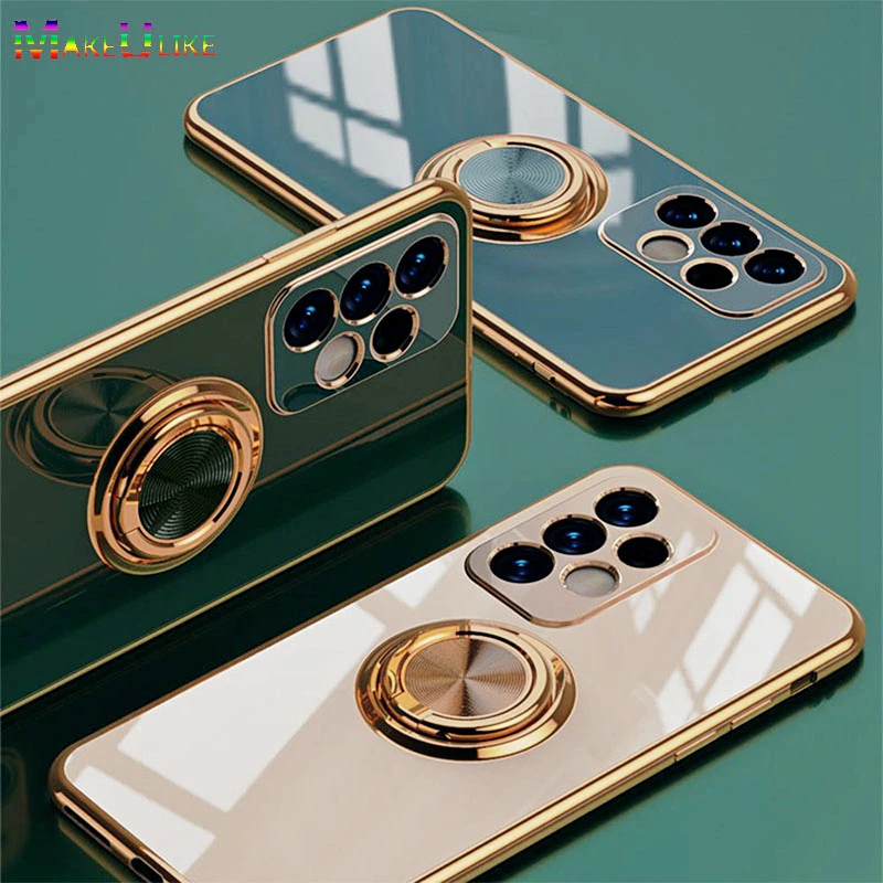 Ring Case For Samsung Galaxy A72 A52 A52S A42 5G Soft Case Luxury Anti-drop Stand Cover For Samsung A52 A72 4G Phone Bags Cases
Ring Case For Samsung Galaxy A72 A52 A52S A42 5G Soft Case Luxury Anti-drop Stand Cover For Samsung A52 A72 4G Phone Bags Cases