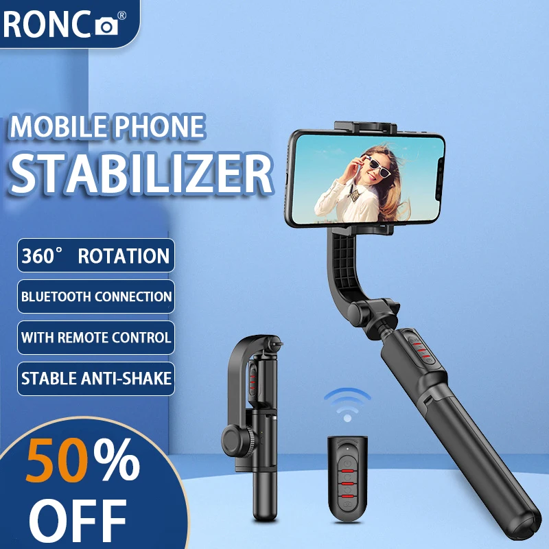 Mobile Phone Gimbal Bluetooth Handheld Cell Stabilizer for Smartphone Camera Follow-up Selfie Stick Anti-shake Stable Shooting
Mobile Phone Gimbal Bluetooth Handheld Cell Stabilizer for Smartphone Camera Follow-up Selfie Stick Anti-shake Stable Shooting