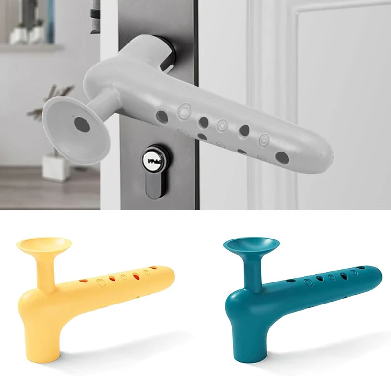 Silicone Anti-collision Door Knob Cover Static-free Silicone Handle Sleeve Safety Wall Protector Bedroom Living Room Protector
Silicone Anti-collision Door Knob Cover Static-free Silicone Handle Sleeve Safety Wall Protector Bedroom Living Room Protector
