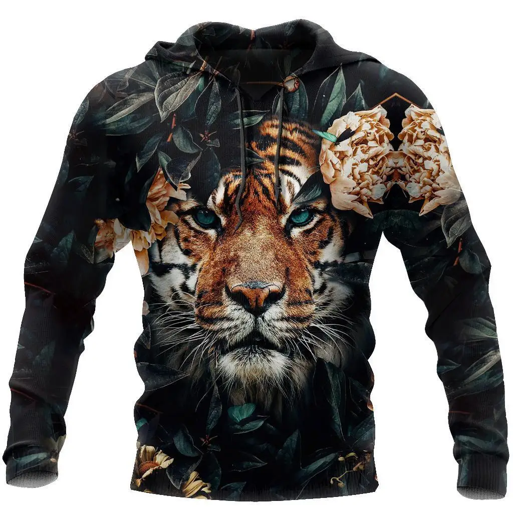 Fashion spring and autumn tiger hoodie white tiger leather 3D all-printed men's sweatshirt unisex pullover casual jacket zipper
Fashion spring and autumn tiger hoodie white tiger leather 3D all-printed men's sweatshirt unisex pullover casual jacket zipper