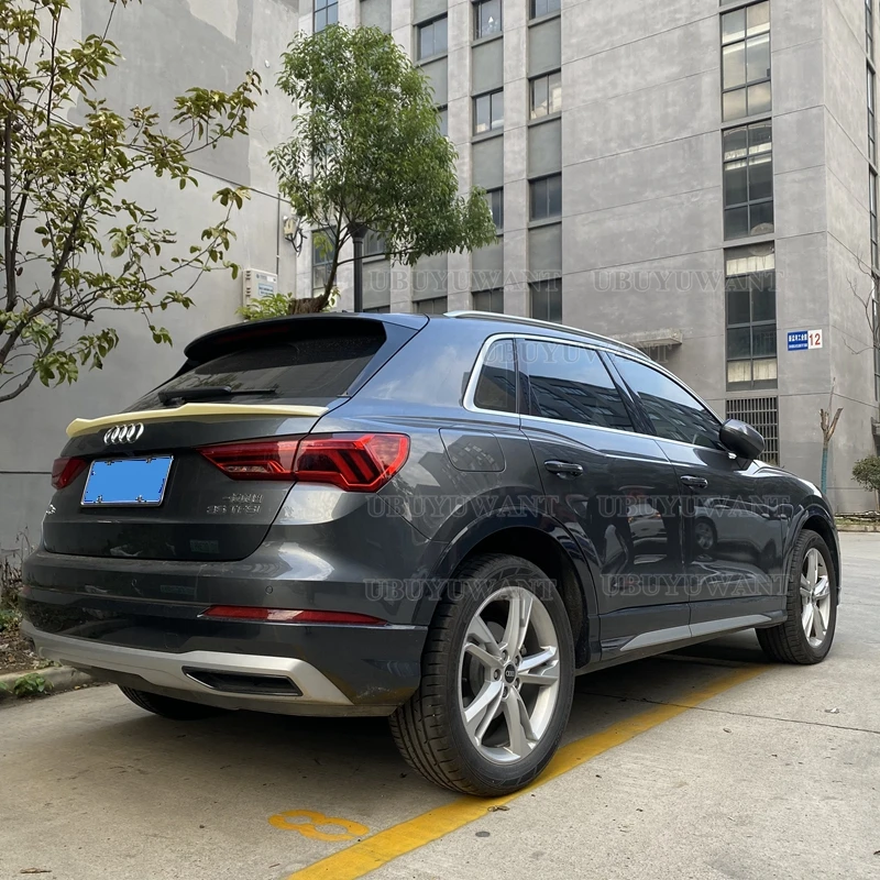 Подходит для Audi Q3 2019, 2020, 2021, 2022 в, стильный высококачественный декорированный спойлер из АБС-пластика на крышу заднего крыла
Подходит для Audi Q3 2019, 2020, 2021, 2022 в, стильный высококачественный декорированный спойлер из АБС-пластика на крышу заднего крыла
