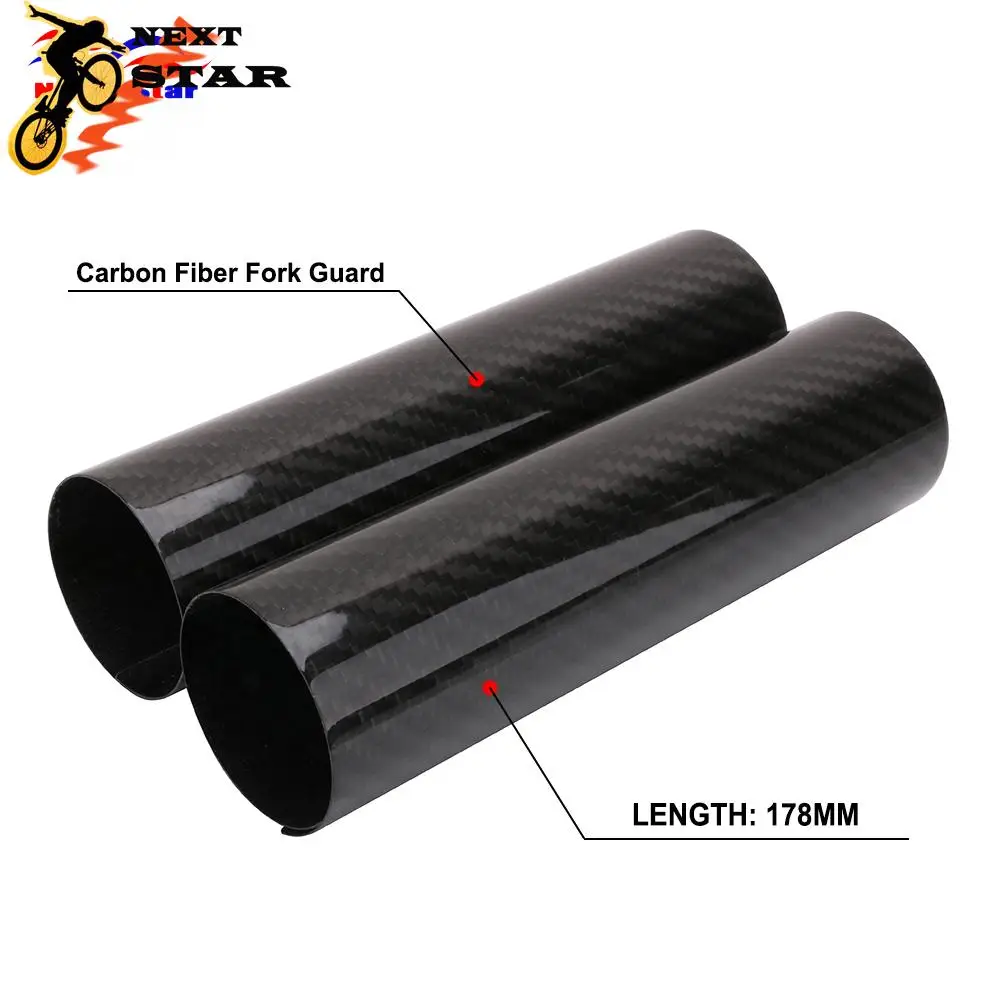 Motorcycle 45-52MM Universal Carbon Fiber Fork Guard For KTM Honda Yamaha Kawasaki Suzuki EXC SX XC XCF EXCF XCW CR XR 125-530
Motorcycle 45-52MM Universal Carbon Fiber Fork Guard For KTM Honda Yamaha Kawasaki Suzuki EXC SX XC XCF EXCF XCW CR XR 125-530