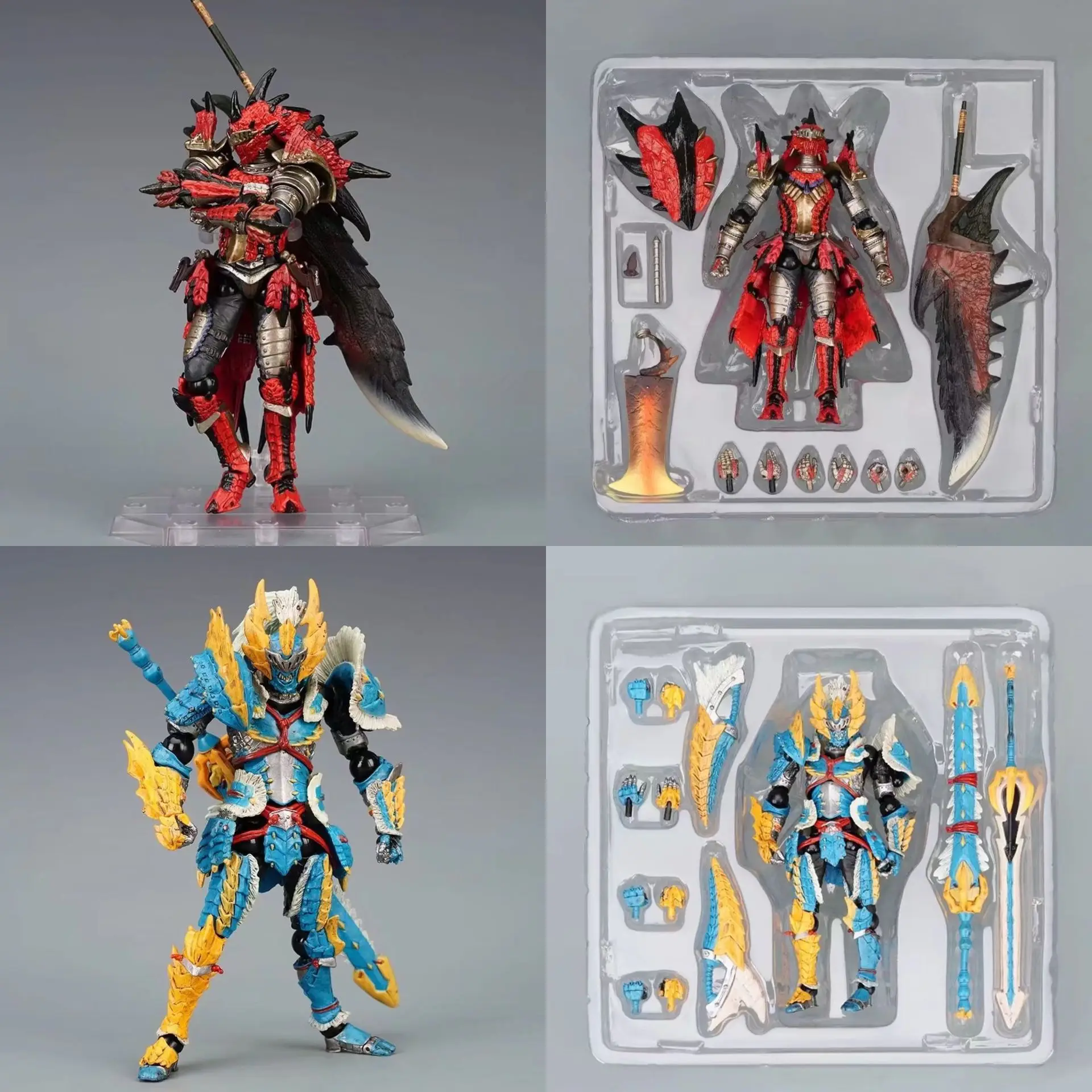 17cm Monster Hunter Master Rank Movable joint Anime Action Figure Model Collection Cartoon Figurine Toys For Friend gifts
17cm Monster Hunter Master Rank Movable joint Anime Action Figure Model Collection Cartoon Figurine Toys For Friend gifts