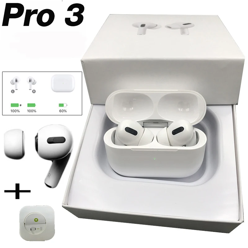New Airpoddings Pro 3 Wireless Bluetooth Earphone headphones Active Noise Cancellation with Charging Case for IPhone iPad
New Airpoddings Pro 3 Wireless Bluetooth Earphone headphones Active Noise Cancellation with Charging Case for IPhone iPad