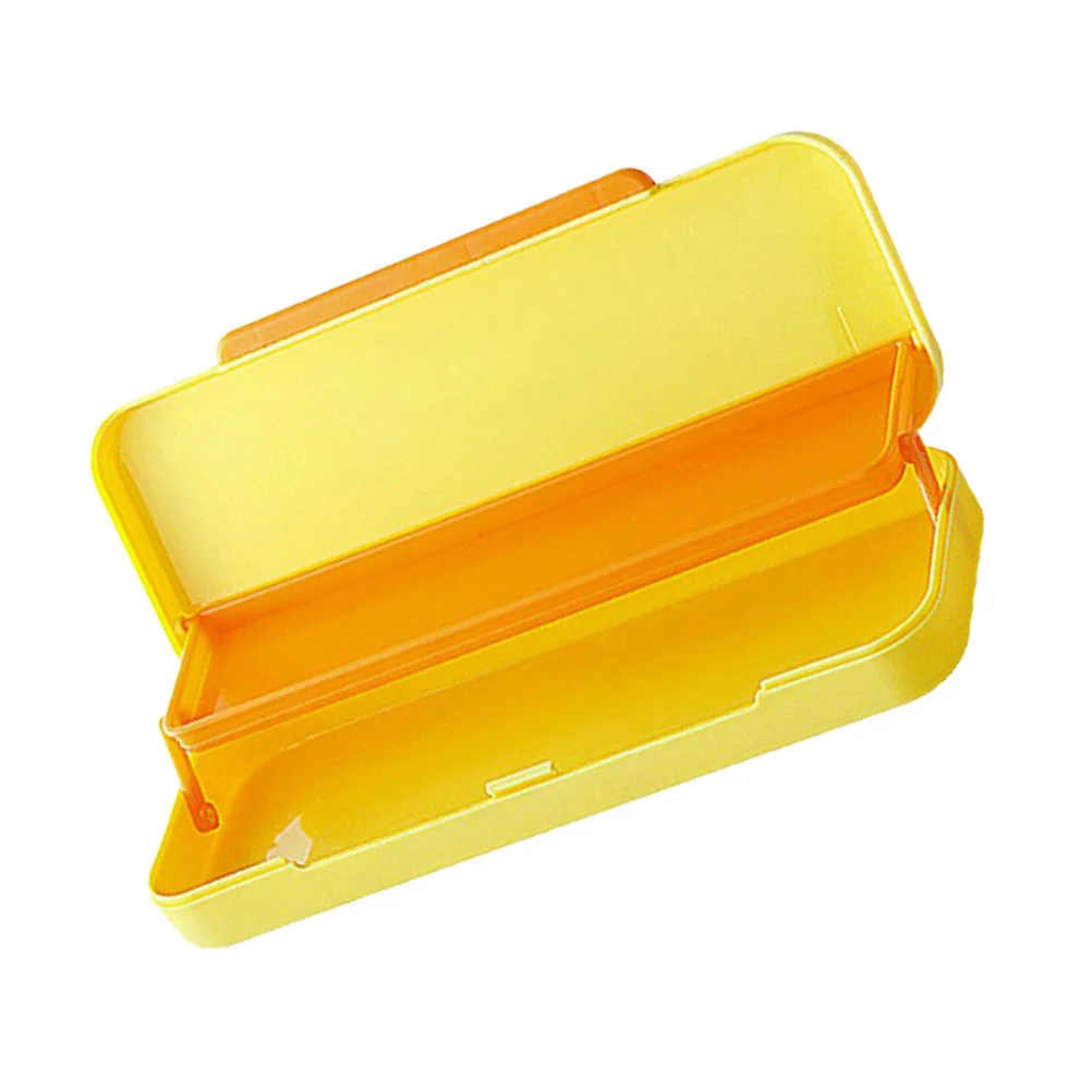 Cartoon Pen Container Hard Pencil Case Pens Box Large Stationery Case Student Tool (Yellow)
Cartoon Pen Container Hard Pencil Case Pens Box Large Stationery Case Student Tool (Yellow)