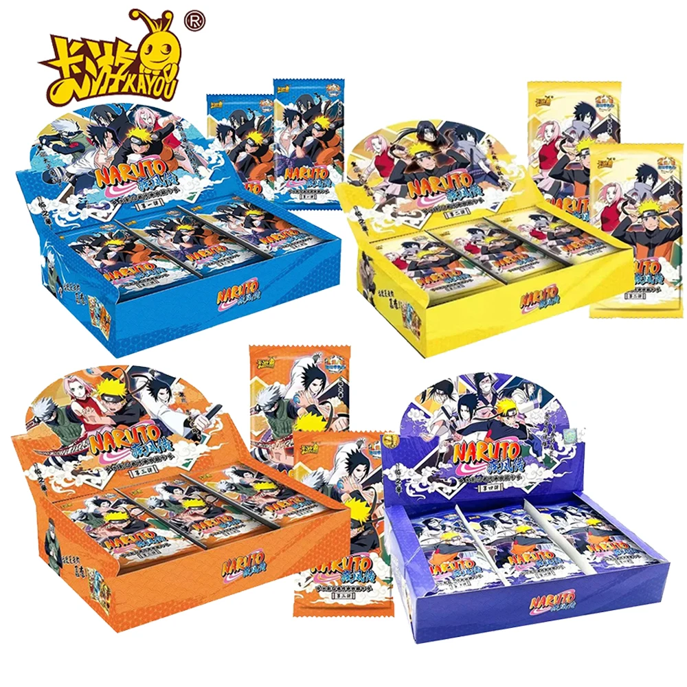 New KAYOU authentic Naruto Inking Chapter card Windpass whole box of Whirlpool Naruto complete collection cards anime store
New KAYOU authentic Naruto Inking Chapter card Windpass whole box of Whirlpool Naruto complete collection cards anime store