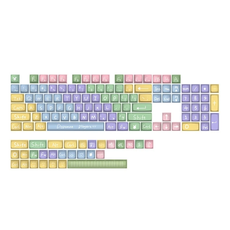 133-клавишные колпачки для клавиш PBT с термосублимацией XDA для 61/87/96/98/104/108
133-клавишные колпачки для клавиш PBT с термосублимацией XDA для 61/87/96/98/104/108