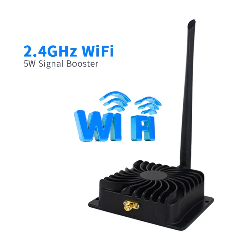 5W Wireless Wifi Amplifier 2.4GHz 802.11b/g/n 6~18V For Wireless Router Wi-fi Adapter Signal Booster Repeater Plug And Play
5W Wireless Wifi Amplifier 2.4GHz 802.11b/g/n 6~18V For Wireless Router Wi-fi Adapter Signal Booster Repeater Plug And Play
