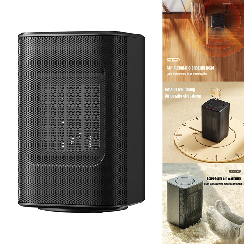 Mini Heater Portable Electric Heaters 1000W Automatic Shaking Head Space Air Warmer Indoor Warming Fan
Mini Heater Portable Electric Heaters 1000W Automatic Shaking Head Space Air Warmer Indoor Warming Fan