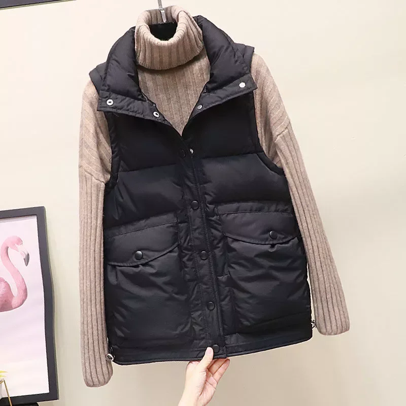 Женский жилет, зимняя куртка с карманами, пальто с капюшоном, теплый повседневный жилет с хлопковой подкладкой, Женский облегающий жилет бе...
Женский жилет, зимняя куртка с карманами, пальто с капюшоном, теплый повседневный жилет с хлопковой подкладкой, Женский облегающий жилет бе...