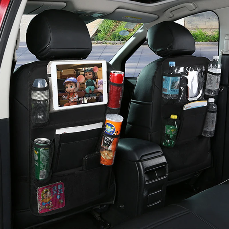 Universal Car Seat Back Bag Tablet Holder Snack Water Bottle Toy Multiple Pockets Storage Organizer Car Interior Accessories
Universal Car Seat Back Bag Tablet Holder Snack Water Bottle Toy Multiple Pockets Storage Organizer Car Interior Accessories