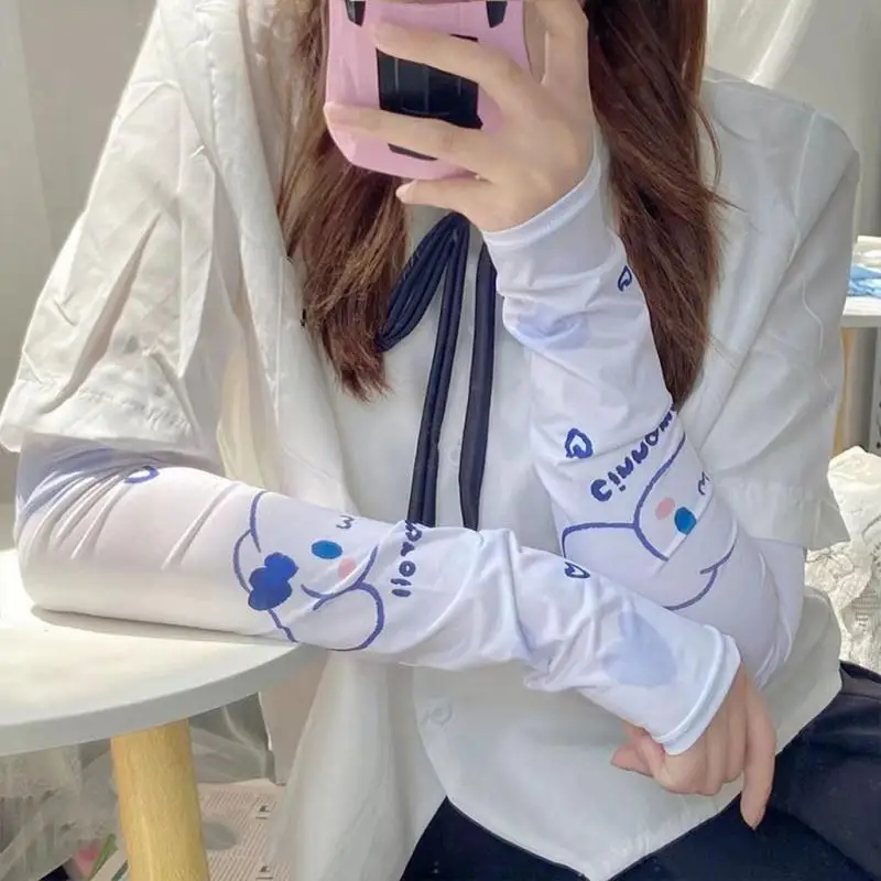 20 Pairs/Set Kawaii Sanrioed Cinnamoroll Sunscreen Ice Sleeve Silk Girls Kuromi Decor Summer Breathable Melody Pochacco Ice Cuff
20 Pairs/Set Kawaii Sanrioed Cinnamoroll Sunscreen Ice Sleeve Silk Girls Kuromi Decor Summer Breathable Melody Pochacco Ice Cuff